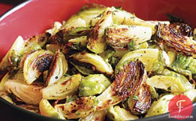 Roasted Brussels Sprouts With Brown Butter And Lemon