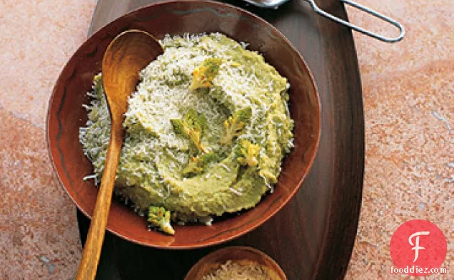 Broccoli Romanesco and Parmesan Puree