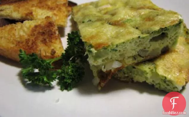 Baked Broccoli Frittata