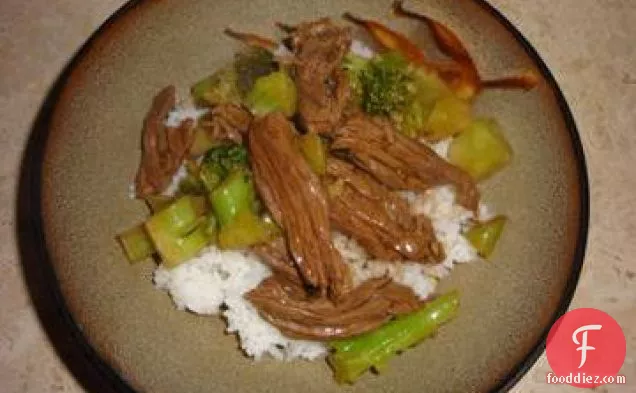 Citrusy Beef and Broccoli Stir-Fry