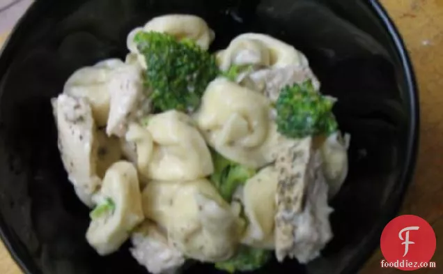 Weight Watchers Tortellini With Alfredo Sauce - Points = 6