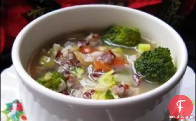 Broccoli and Rice Soup