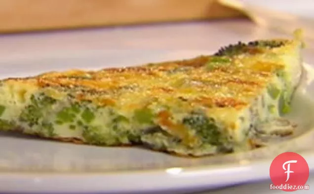 Broccoli and Cheddar Frittata