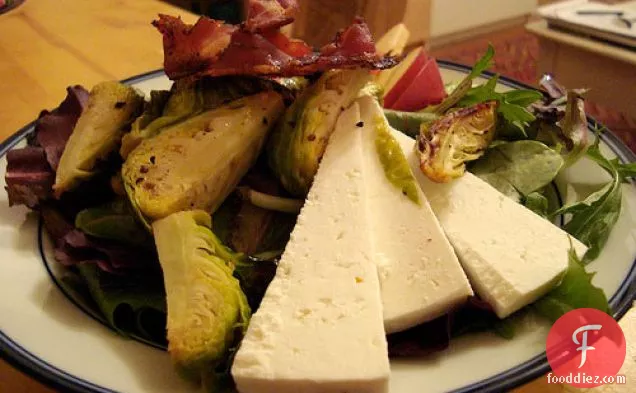 Cooking From The Glossies: Salad With Pancetta Crisps, Roasted