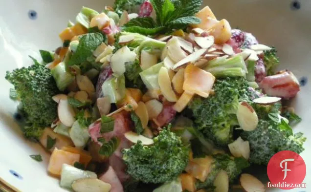 African-Spiced Broccoli-And-Cauliflower Salad