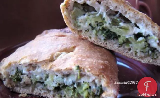 Broccoli and Cheese Calzones