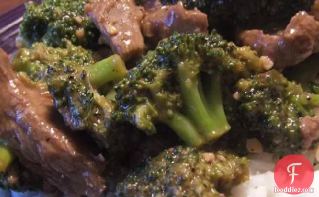 Stir Fried Beef and Broccoli in Oyster Sauce