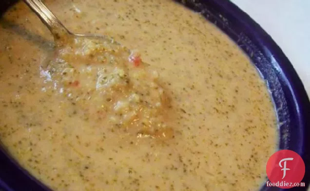 मलाईदार ब्रोकोली टमाटर पनीर सूप
