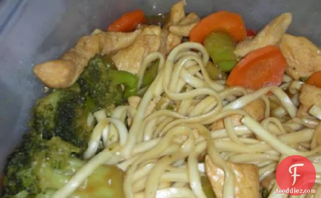 Chicken Teriyaki With Noodles