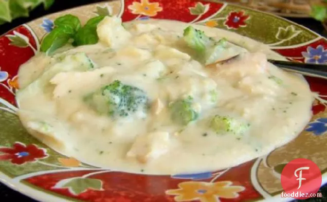 Chicken Broccoli Alfredo Soup