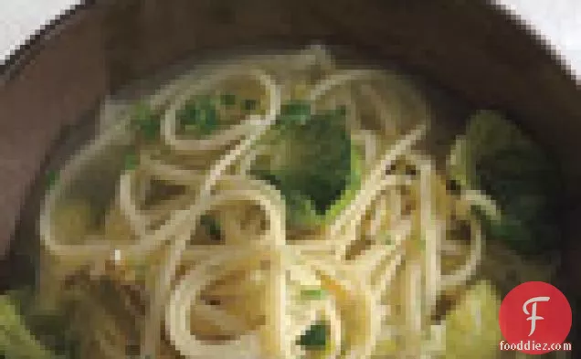 Linguine with Brussel Sprouts Barigoule