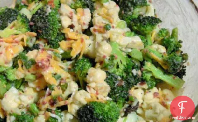 Broccoli,cauliflower Salad