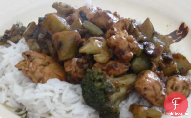 चीनी रेस्तरां अदरक काजू चिकन