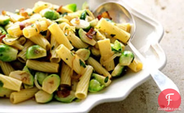 Pasta With Brussels Sprouts And Bacon