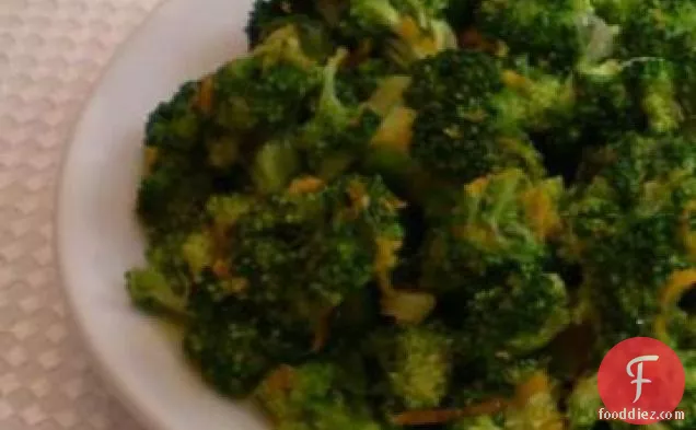Orange-Glazed Broccoli