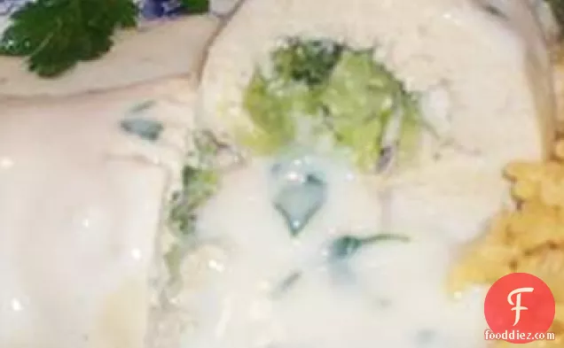 Broccoli Chicken Roll-Ups