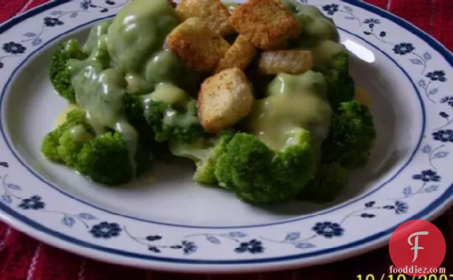 Broccoli/ Herbed Hollandaise Sauce/ Toasted Bread Crumbs