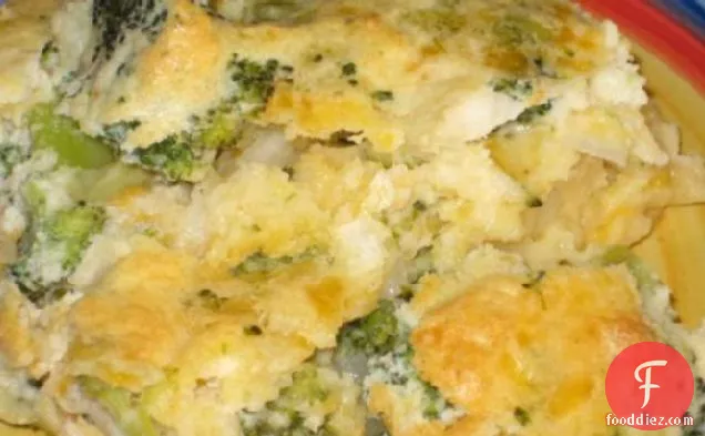 Broccoli Cheese Souffle