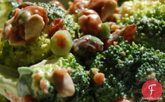 Beer-Nut Broccoli Salad