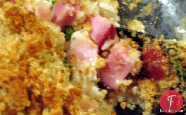 Ham, Broccoli and Rice Casserole