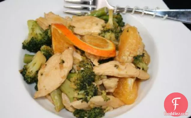 Orange Chicken With Broccoli (Weight Watchers)