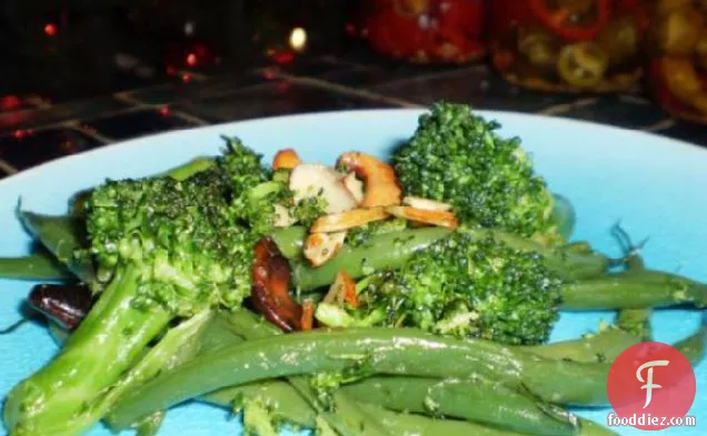 Broccoli and Green Bean Polka
