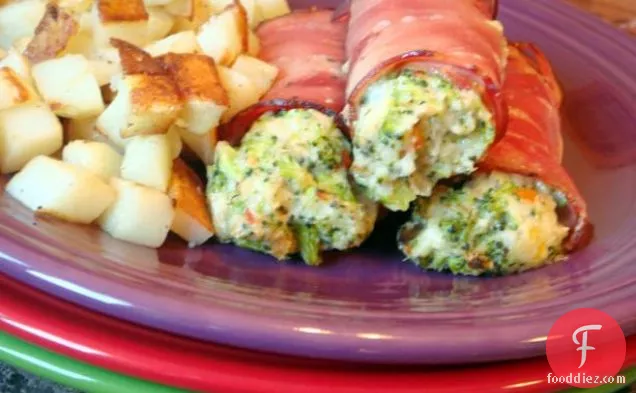 Glen's Broccoli Ham Roll-Ups