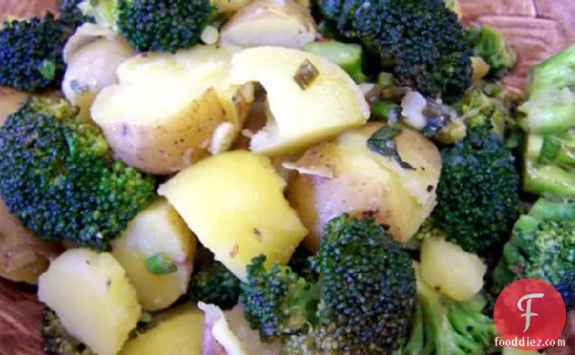Hot Potato and Broccoli Salad
