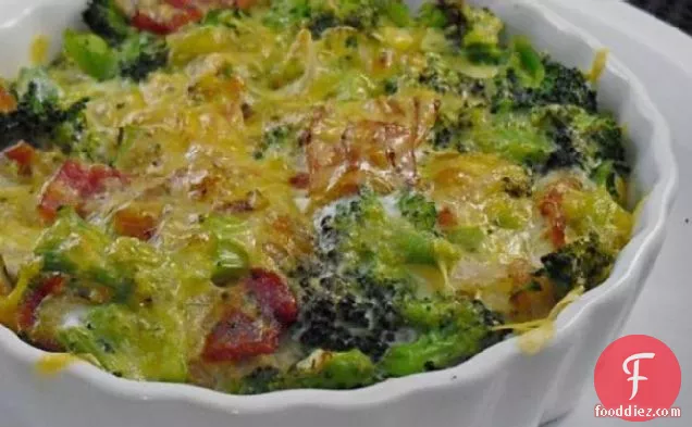 Wicklewood’s Broccoli and Bacon Crust Less Quiche