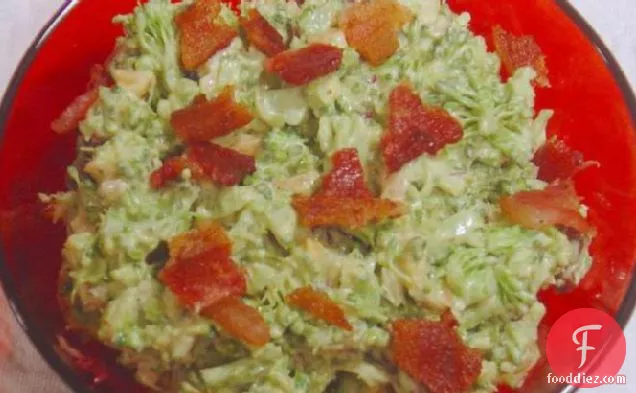 Curried Broccoli Salad with Bacon and Cashews