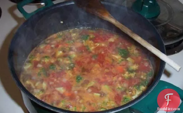Barley and Cannellini Bean Stew