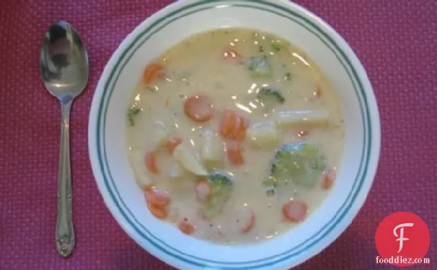 Creamy Veggie Soup