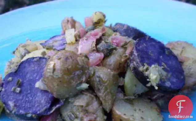 Warm Fingerling Potato Salad