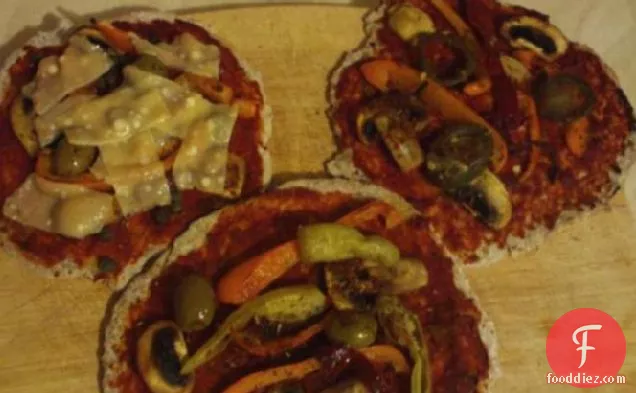 Fast and Easy Wholegrain Pizza - Vegetarian, Vegan