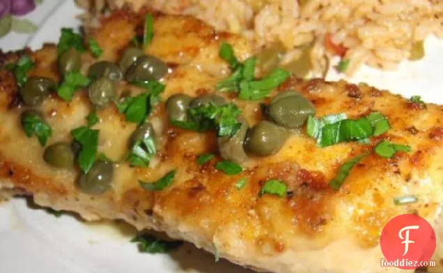 Spicy Cajun Chicken With Capers and Lemons