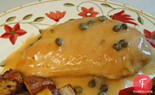 Weight Watchers Chicken Breasts With Caper Sauce for Two