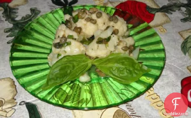 Cauliflower With Capers En Vinaigrette S'il Vouz Plait