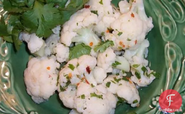 Cauliflower With Lime and Hot Pepper Vinaigrette