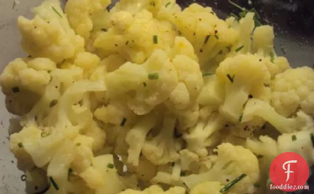 Cauliflower With Chives and Lemon