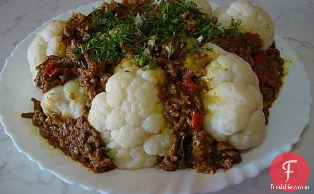 Chiarello's Cauliflower Alla Parmigiana