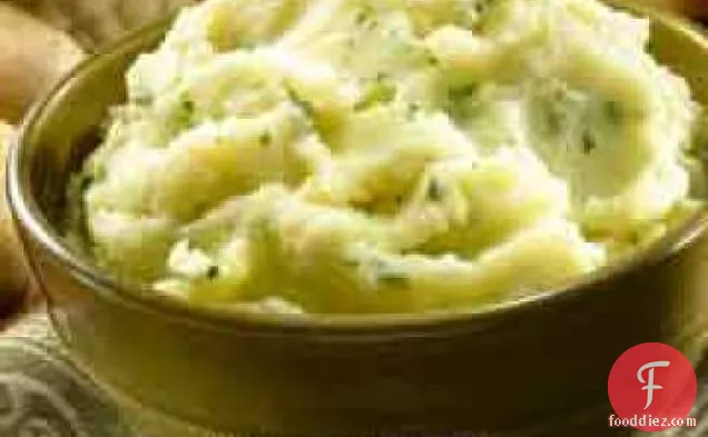 Garlic Mashed Potatoes & Cauliflower