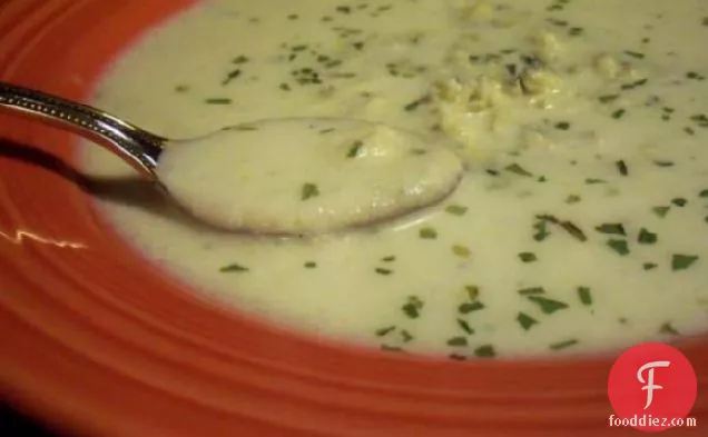 Cauliflower Blue Cheese Soup