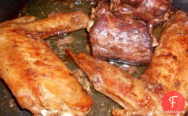 Tender-As-Can-Be Turkey Wings, Drumsticks, and Necks