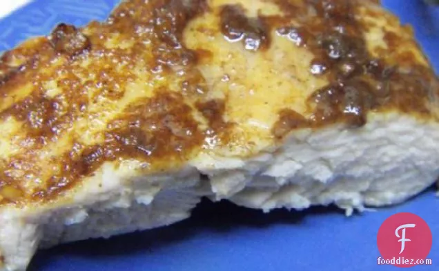 गोल्डन फाइव-स्पाइस स्टिकी चिकन