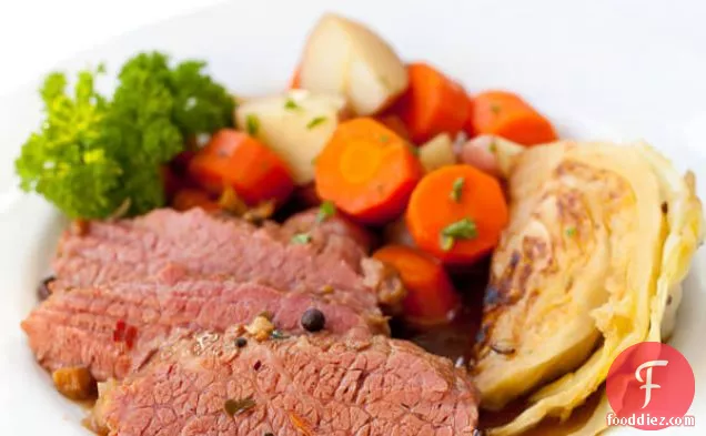 Guinness Corned Beef With Cabbage Recipe