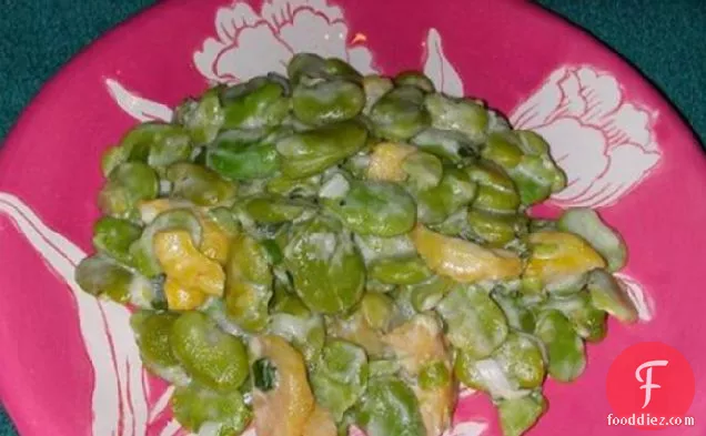 Pasta With Fava Beans and Lemon Sauce