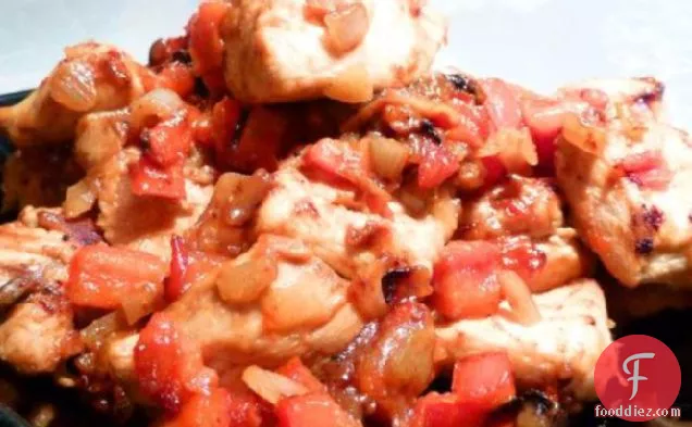 बीबीक्यू ग्रिल्ड चिकन कबाब