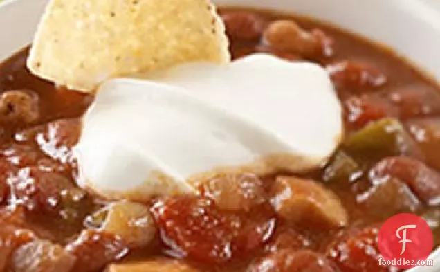 Sweet and Saucy Chicken Chili