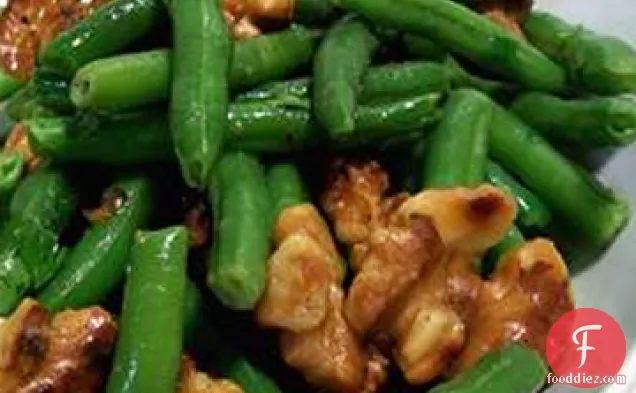 Green Beans With Walnuts