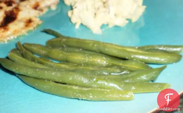 Green Beans and Carrots With Teriyaki Sauce